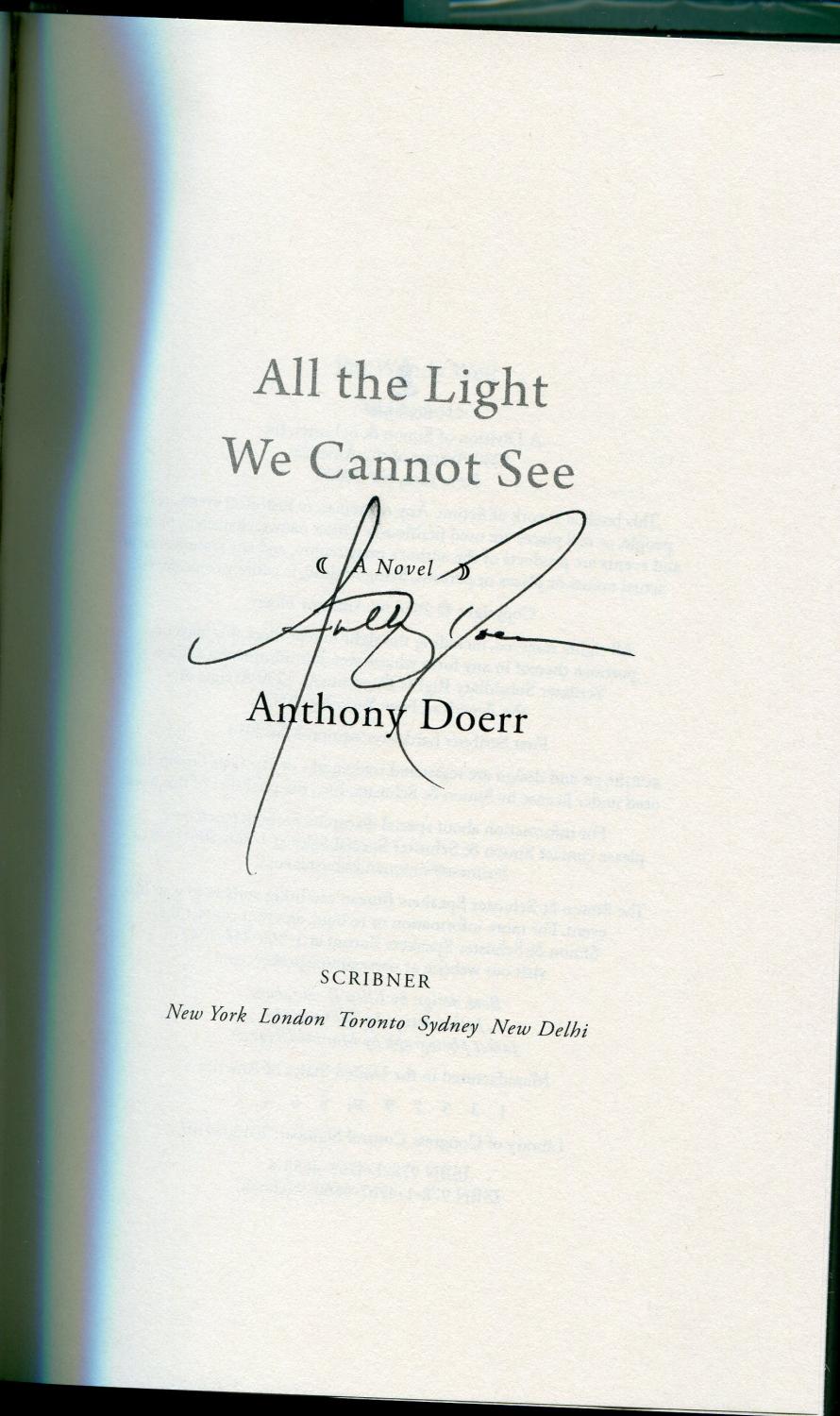 signature in book